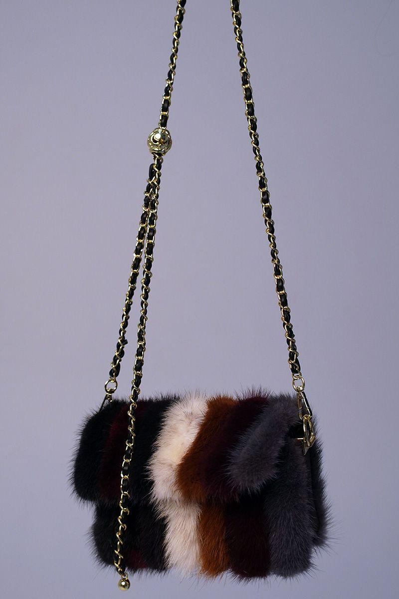 Сумка из норки фото