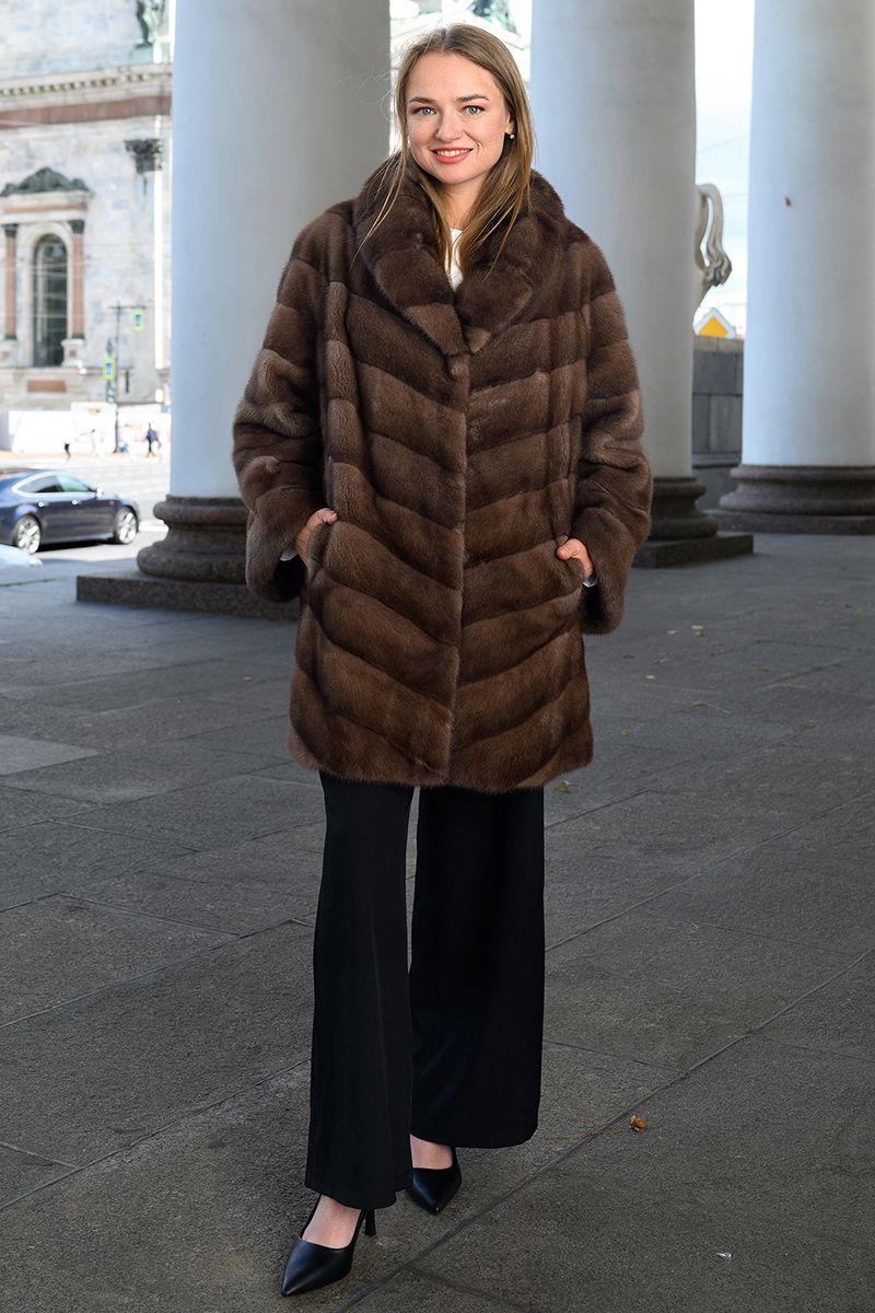 Норковая шуба фото