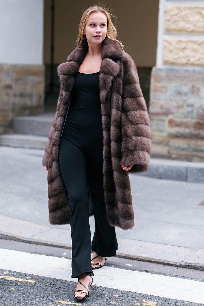 Норковая шуба фото