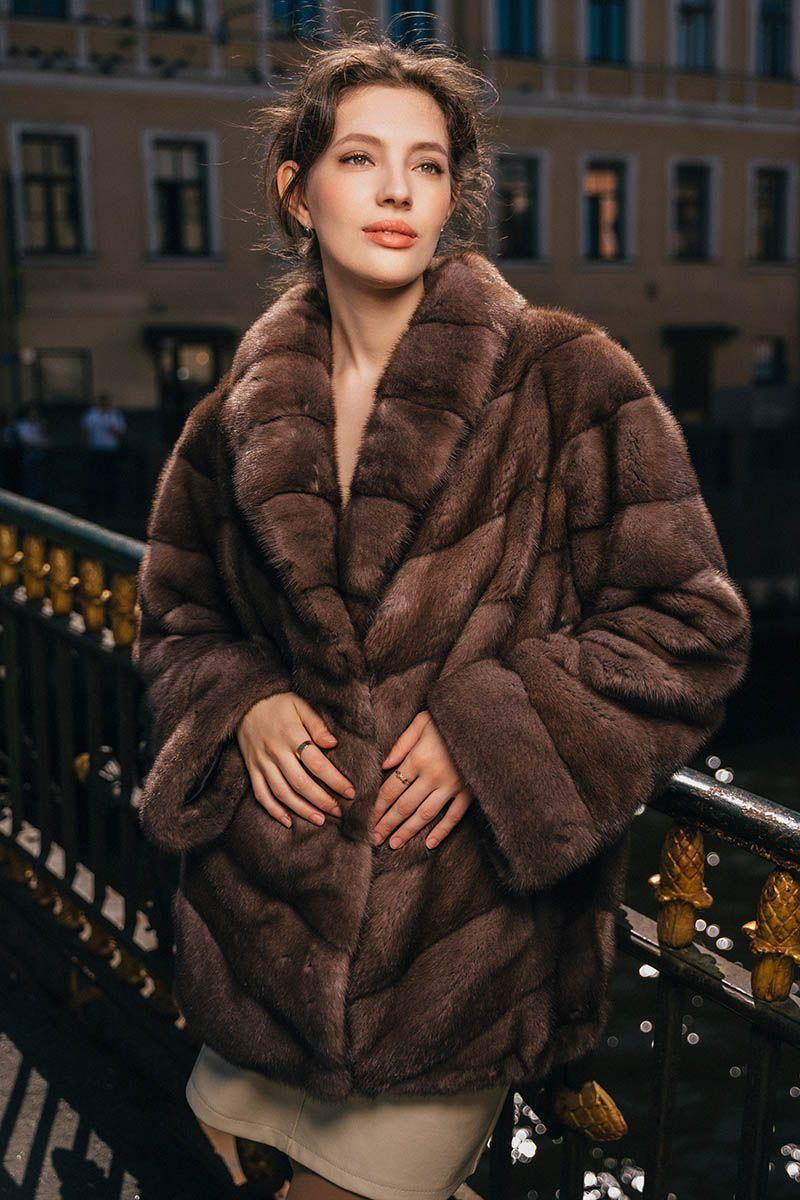 Норковая шуба фото