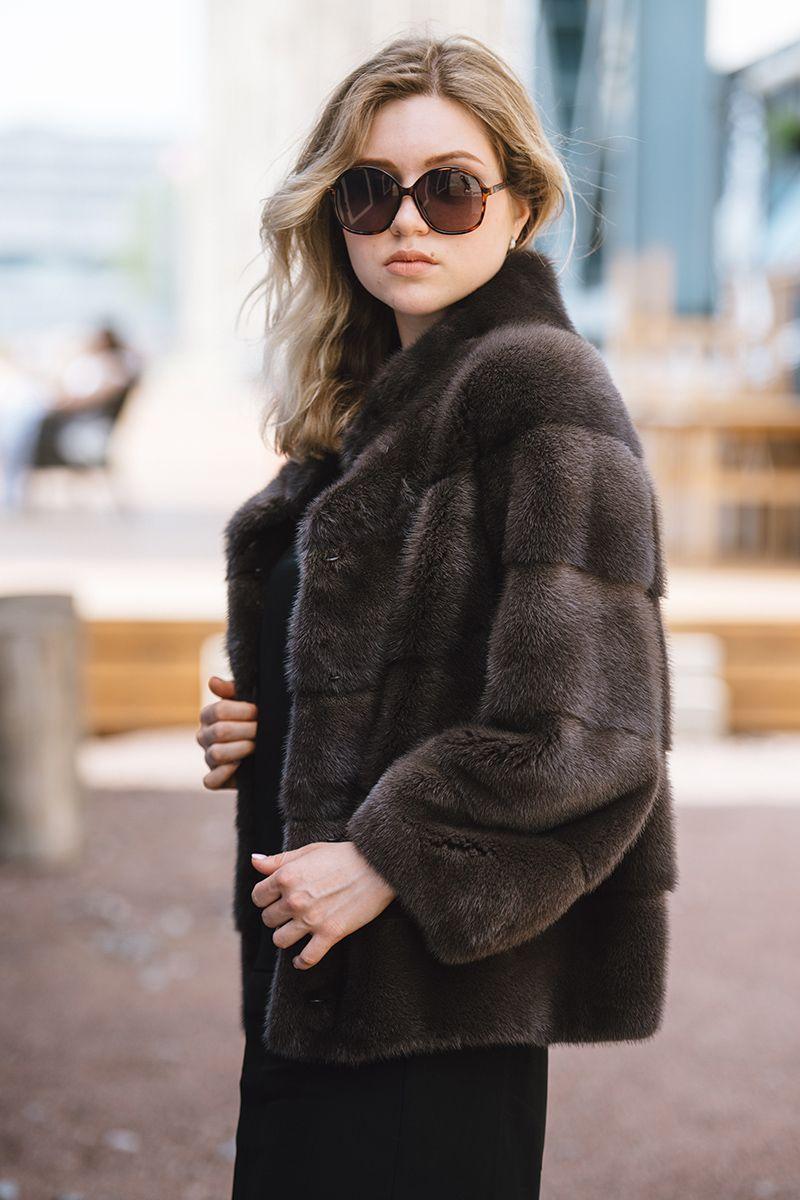 Норковая куртка фото