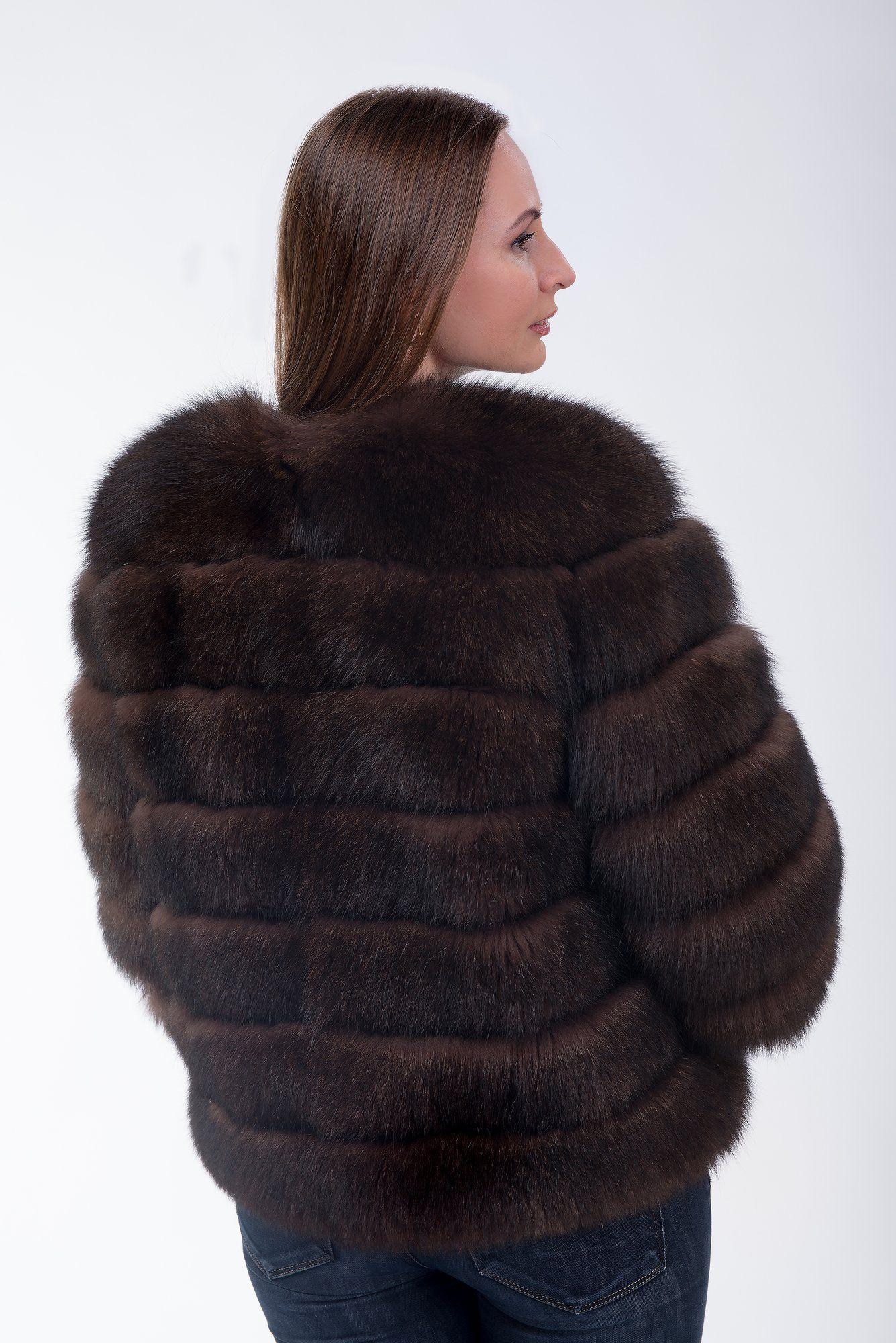 Куртка из  песца фото