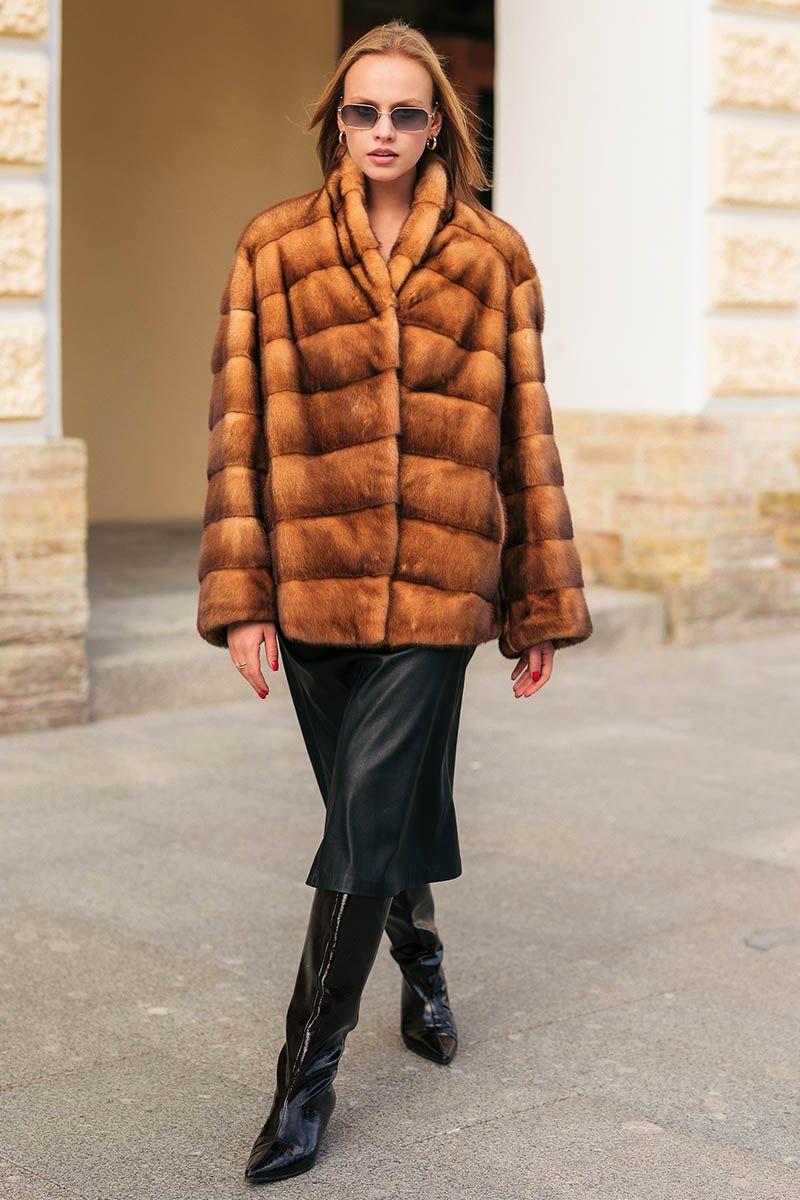 Норковая шуба фото