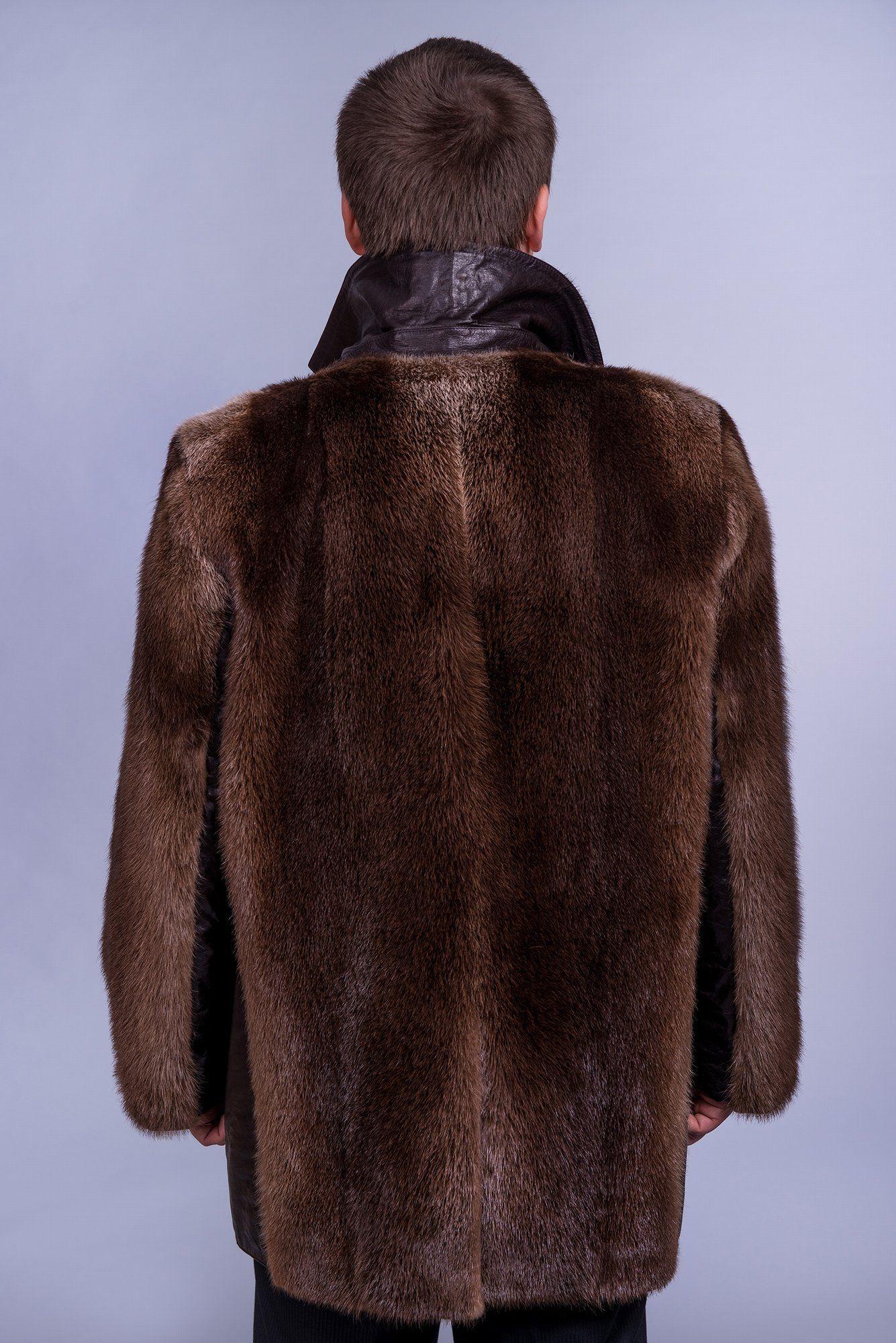 Куртка мужская из выдры фото