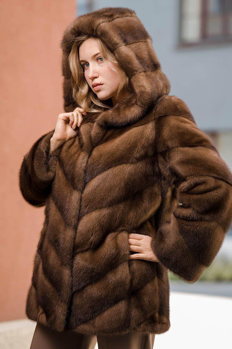 Норковая куртка фото