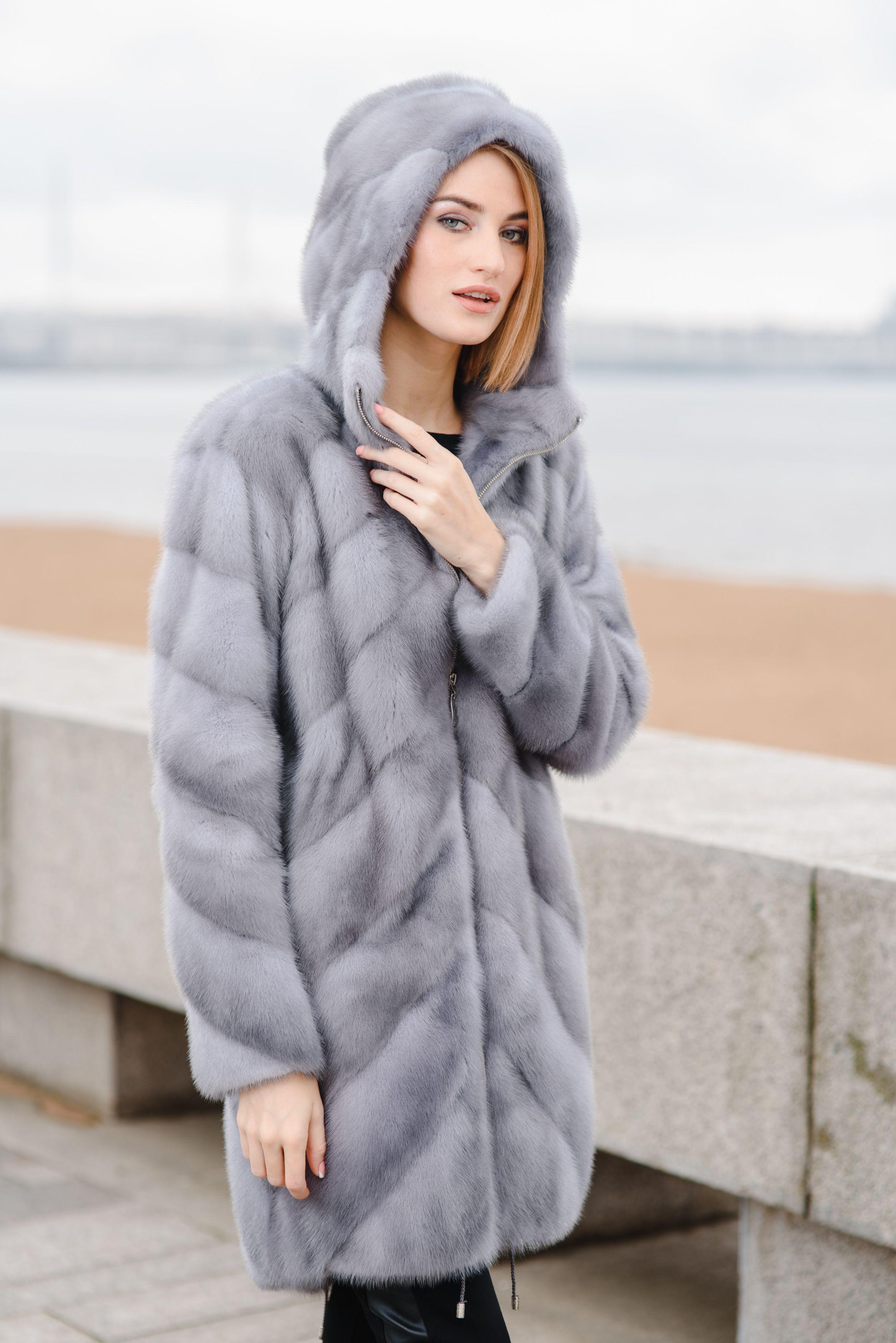 Куртка парка из норки фото