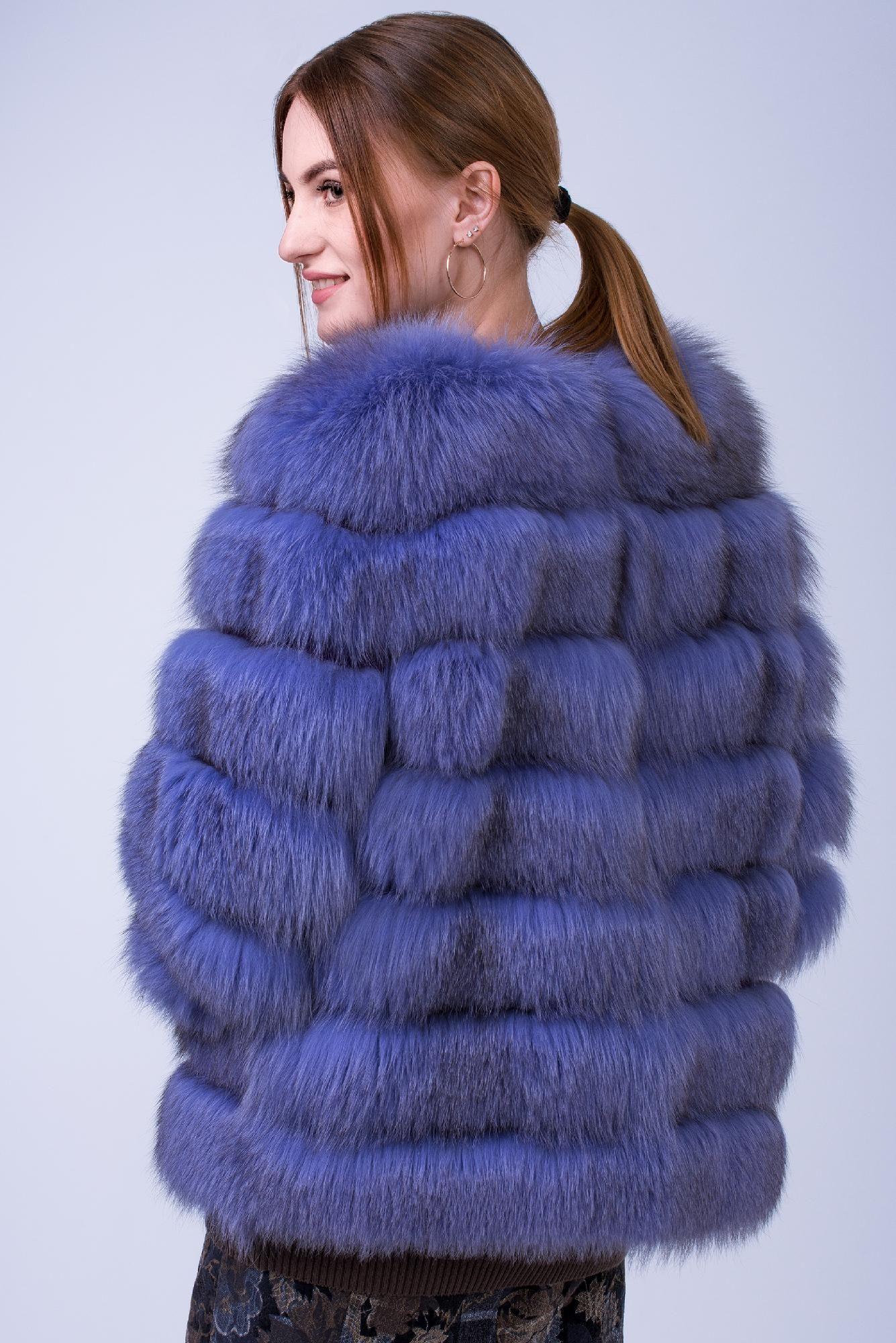 Куртка из меха песца фото