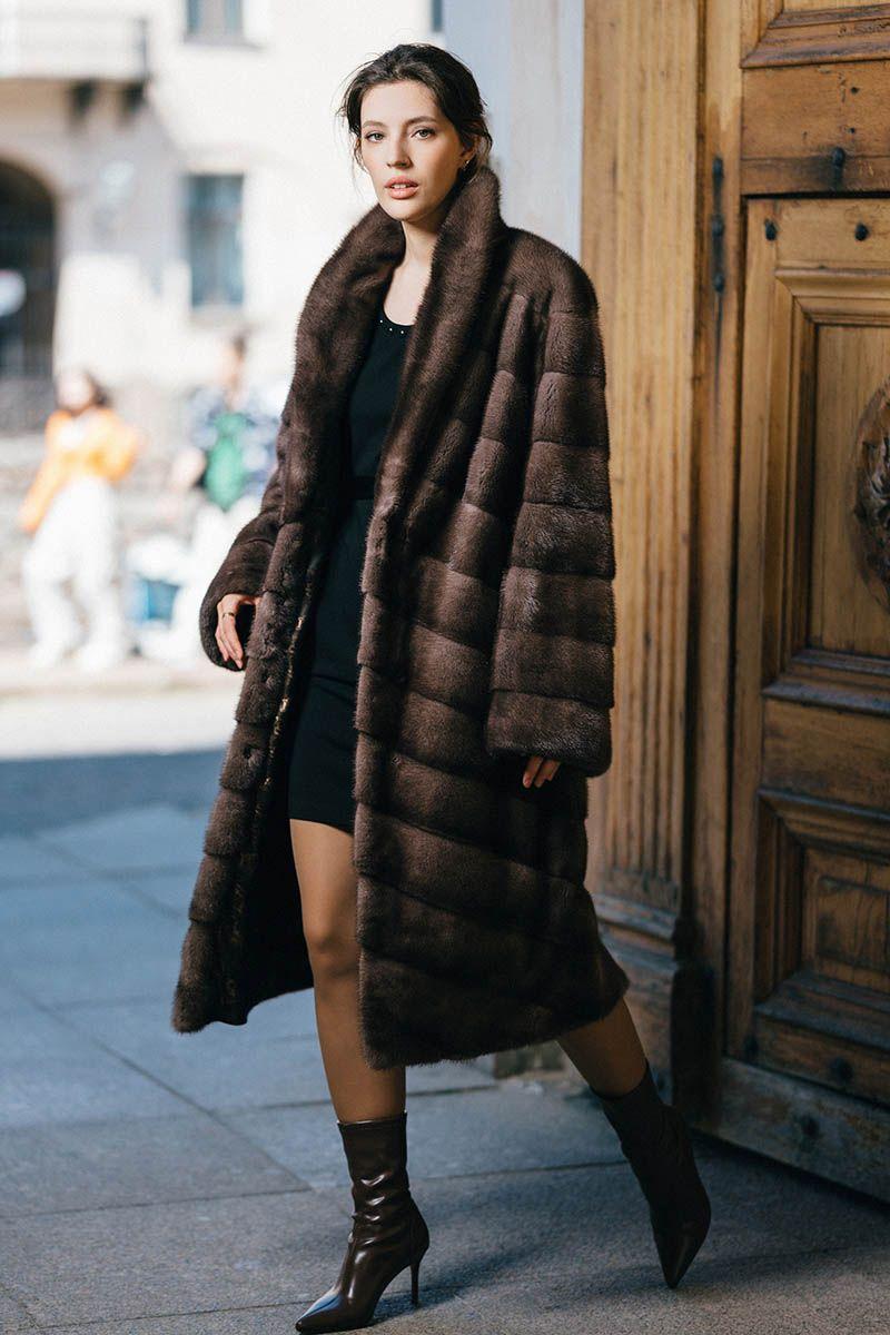 Норковая шуба фото