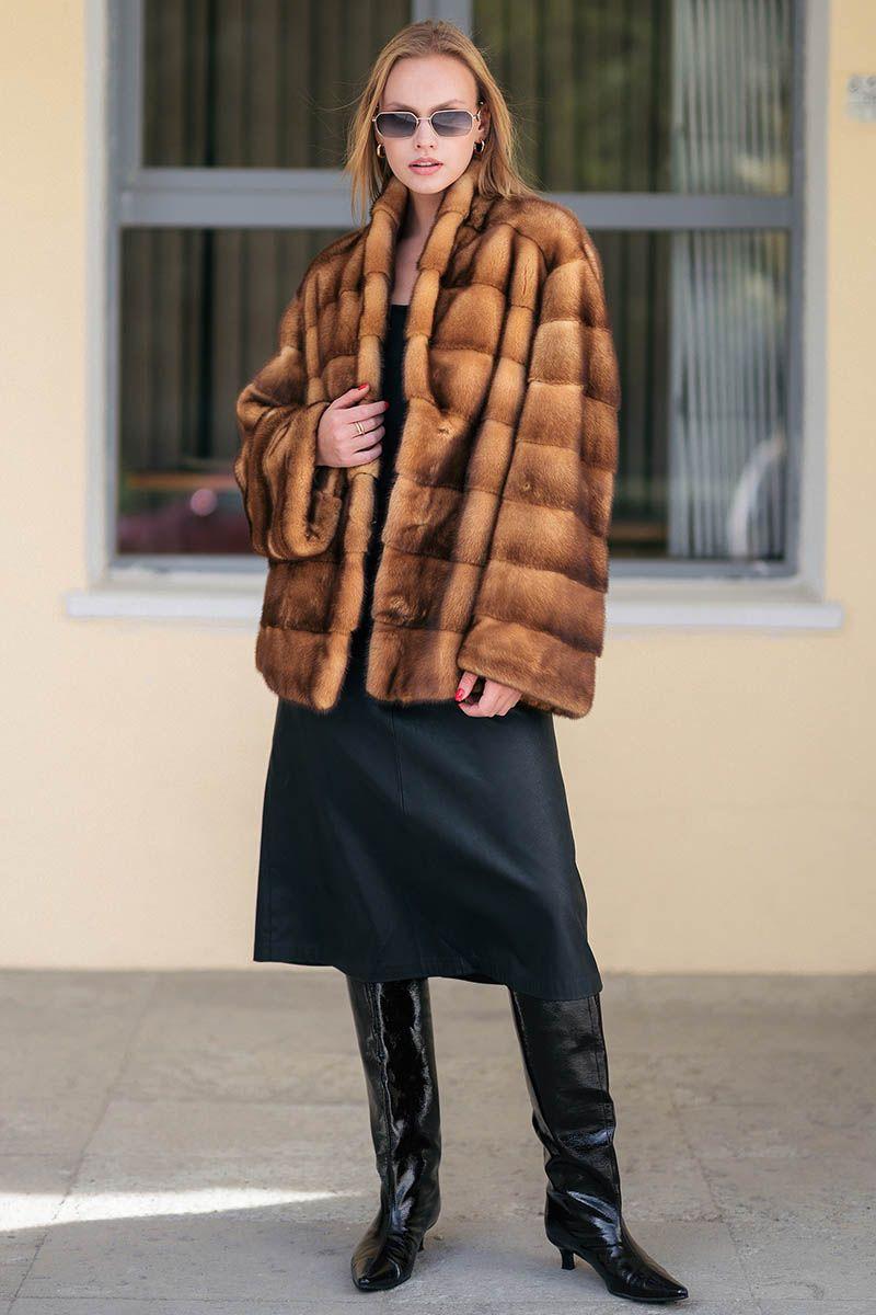 Норковая шуба фото