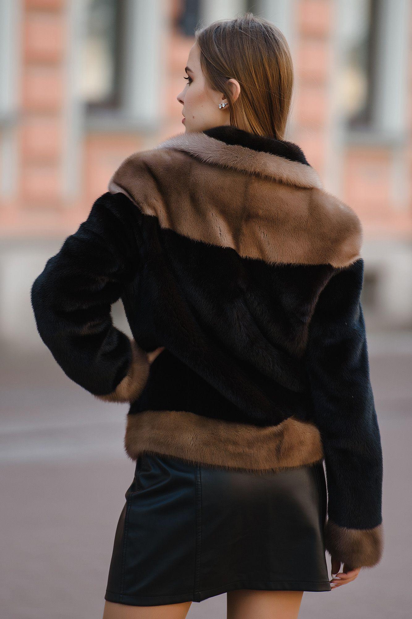 Косуха из меха норки фото