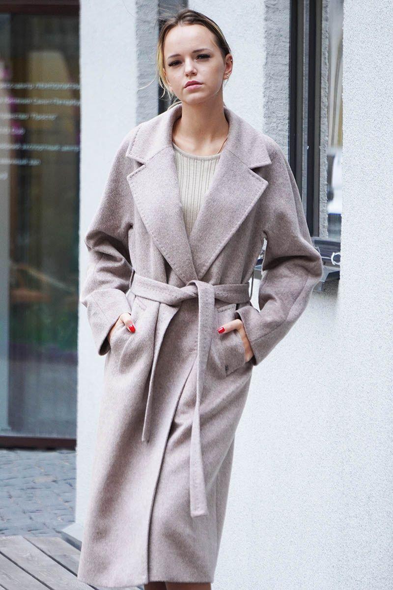 Пальто из кашемира фото