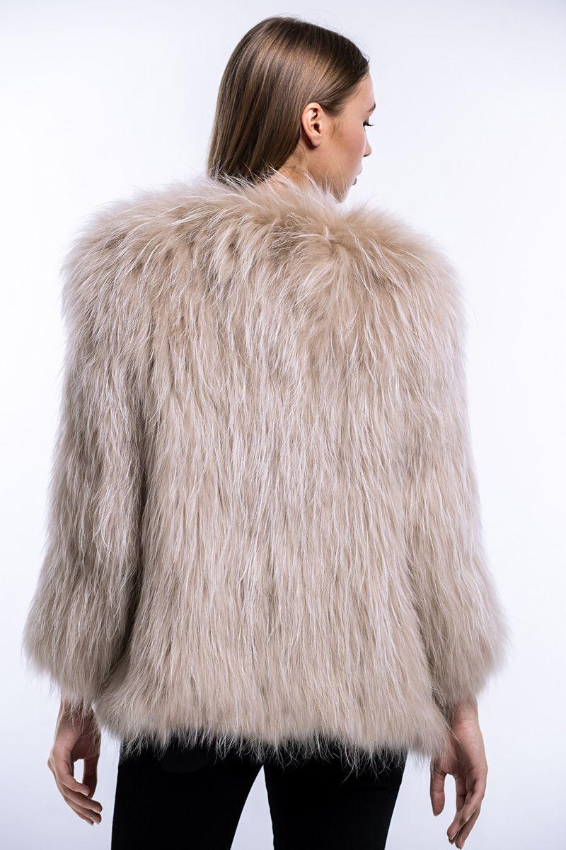 Шуба из лисы фото