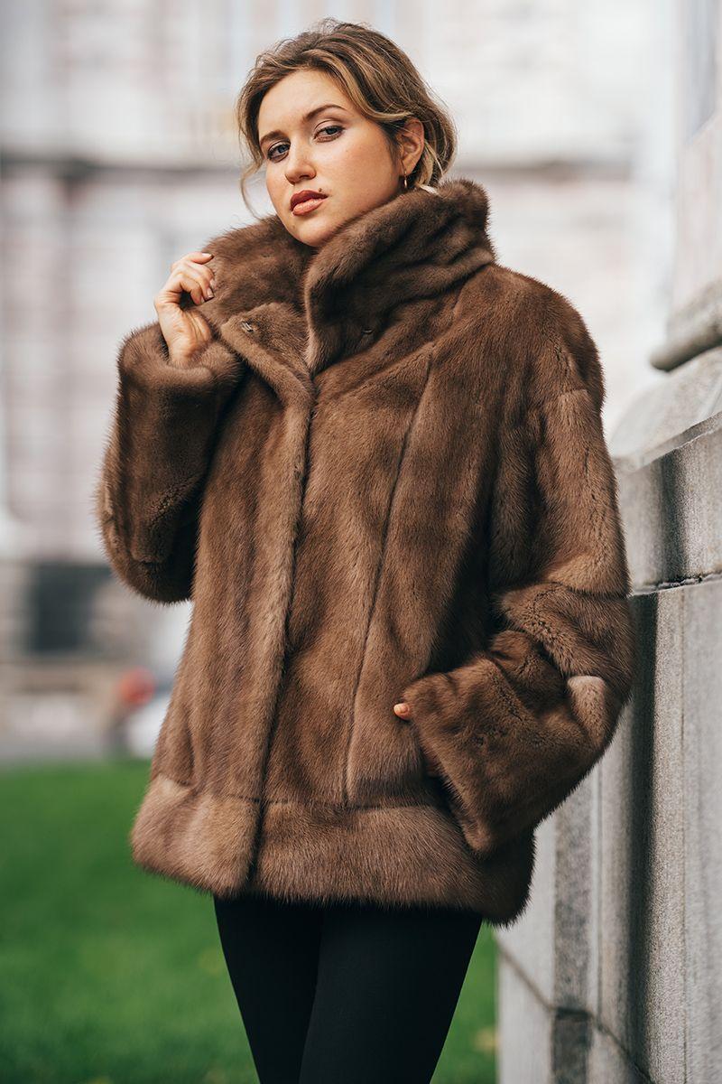 Куртка из норки фото