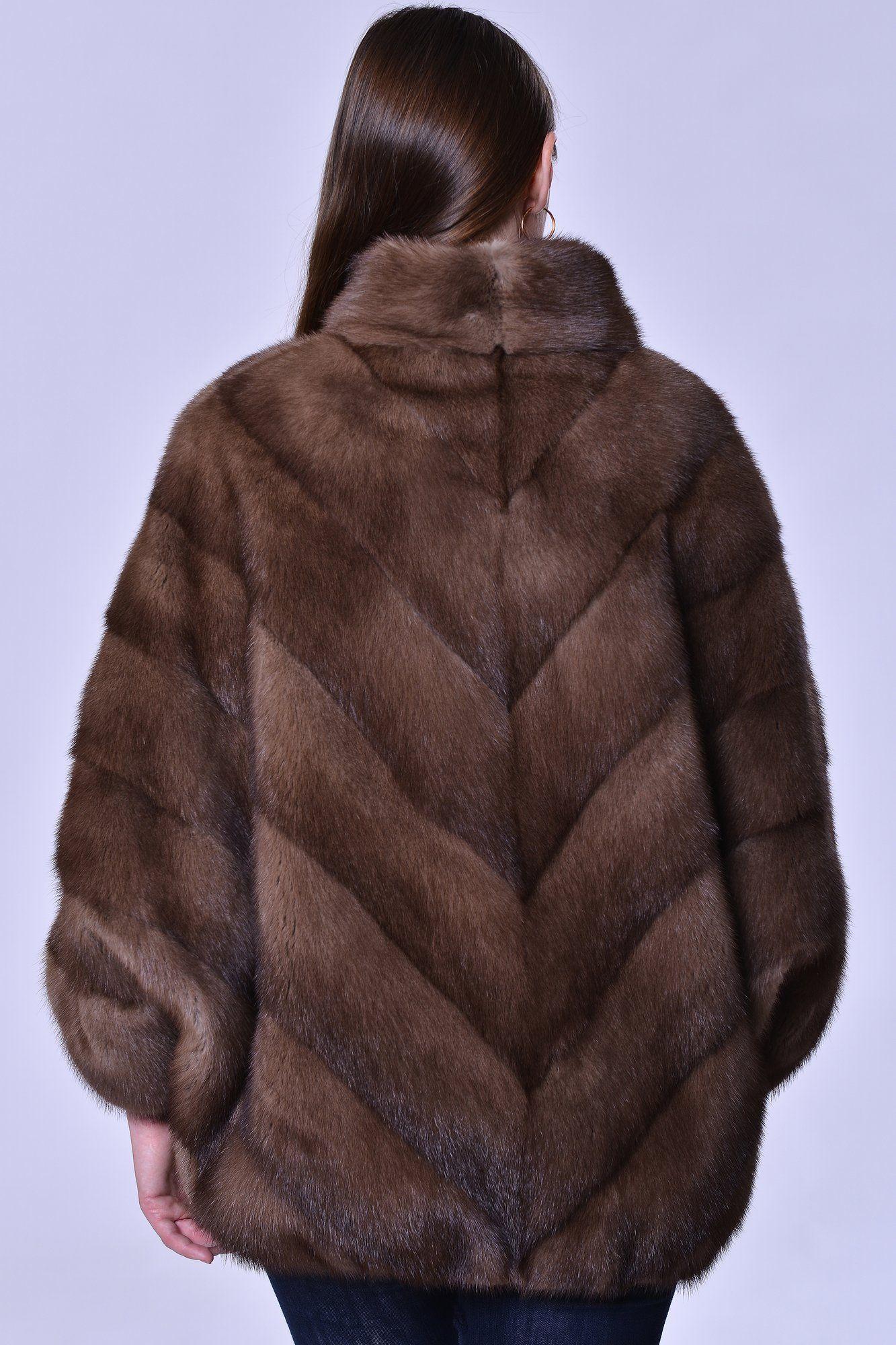 Куртка из меха норки фото