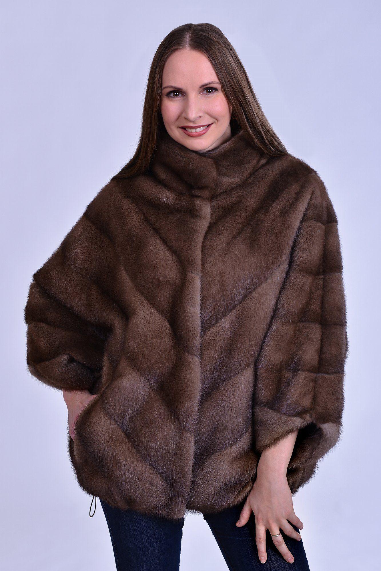 Куртка из меха норки фото