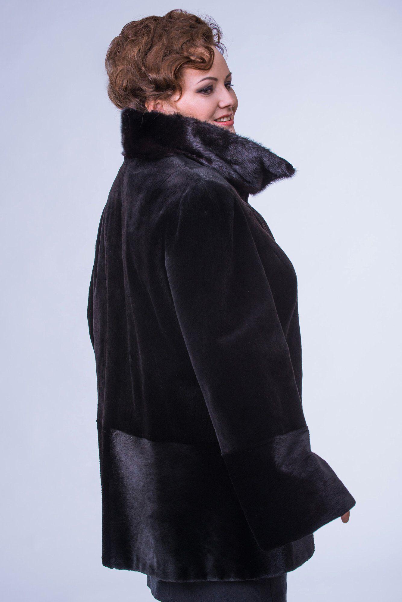 Бобровая шуба воротником стойка из норки фото