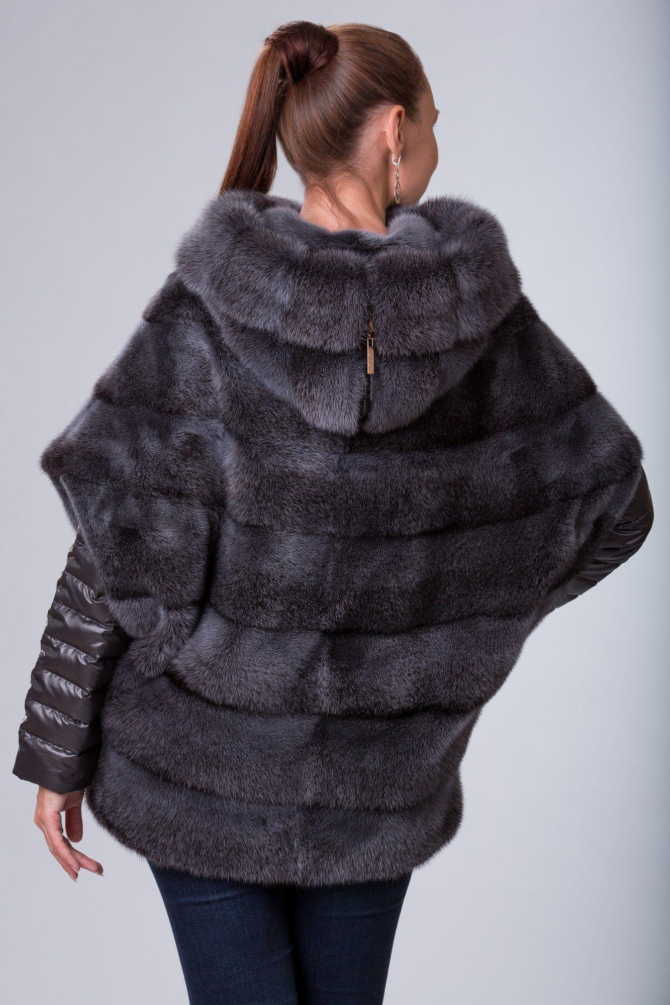 Шуба из норки фото