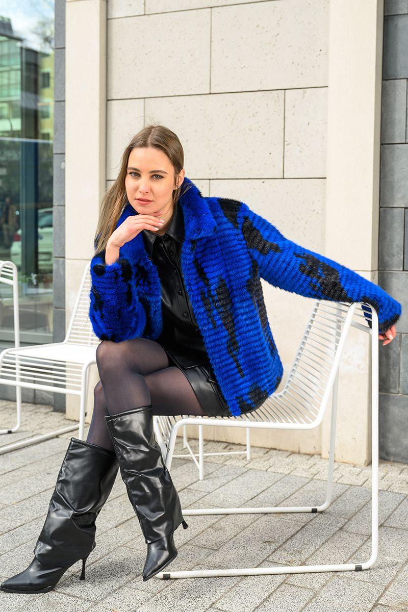 Жакет из норки фото