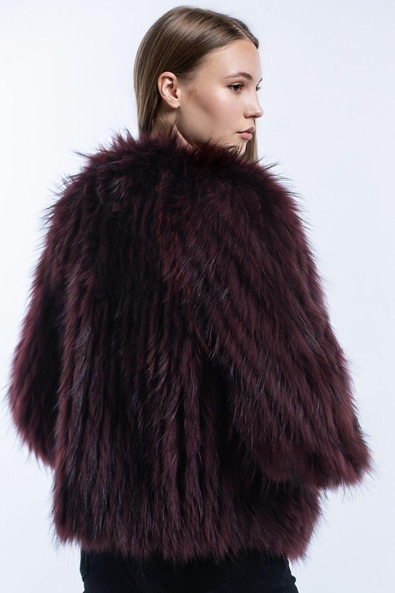 Куртка женская из лисы фото