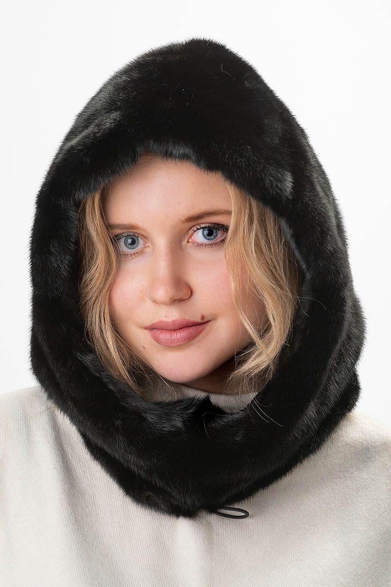 Капор из норки фото