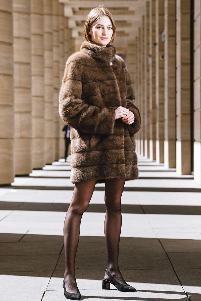 Норковая шуба фото