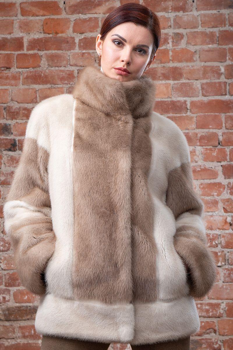 Норковая куртка фото