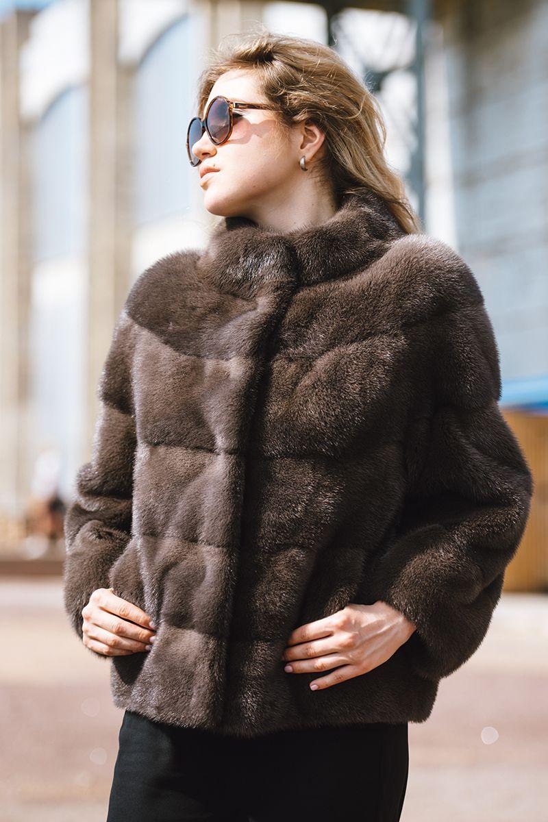 Норковая куртка фото