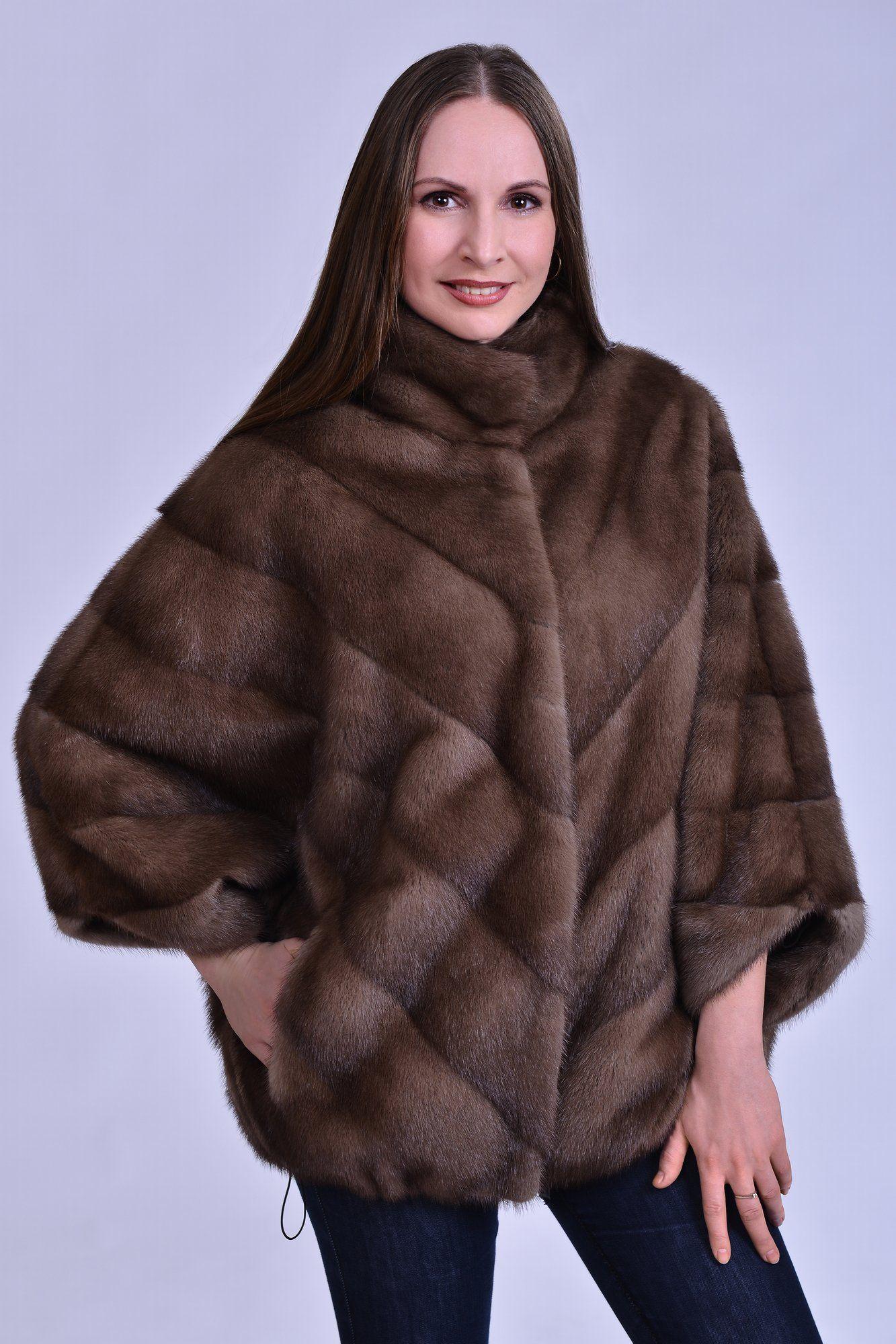 Куртка из меха норки фото