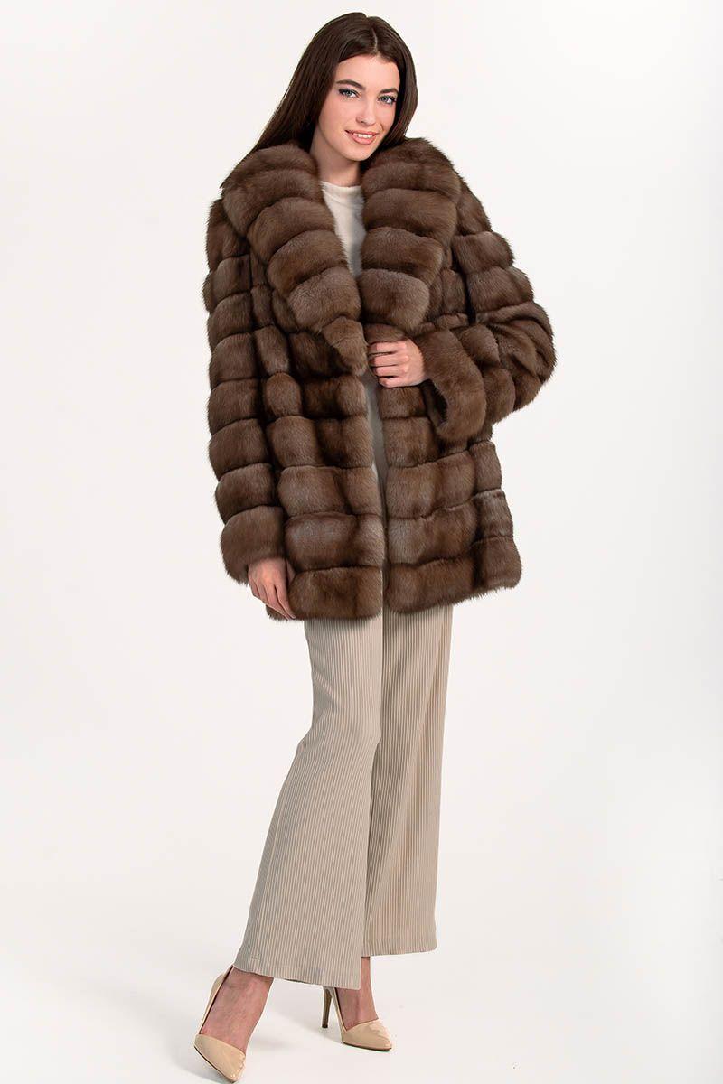 Куртка из баргузинского соболя фото