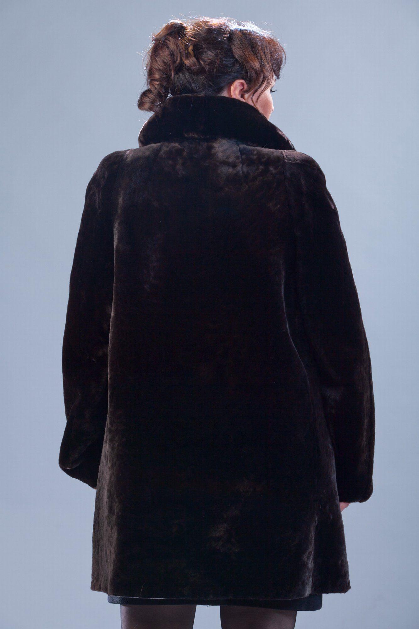 Пальто из овчины фото