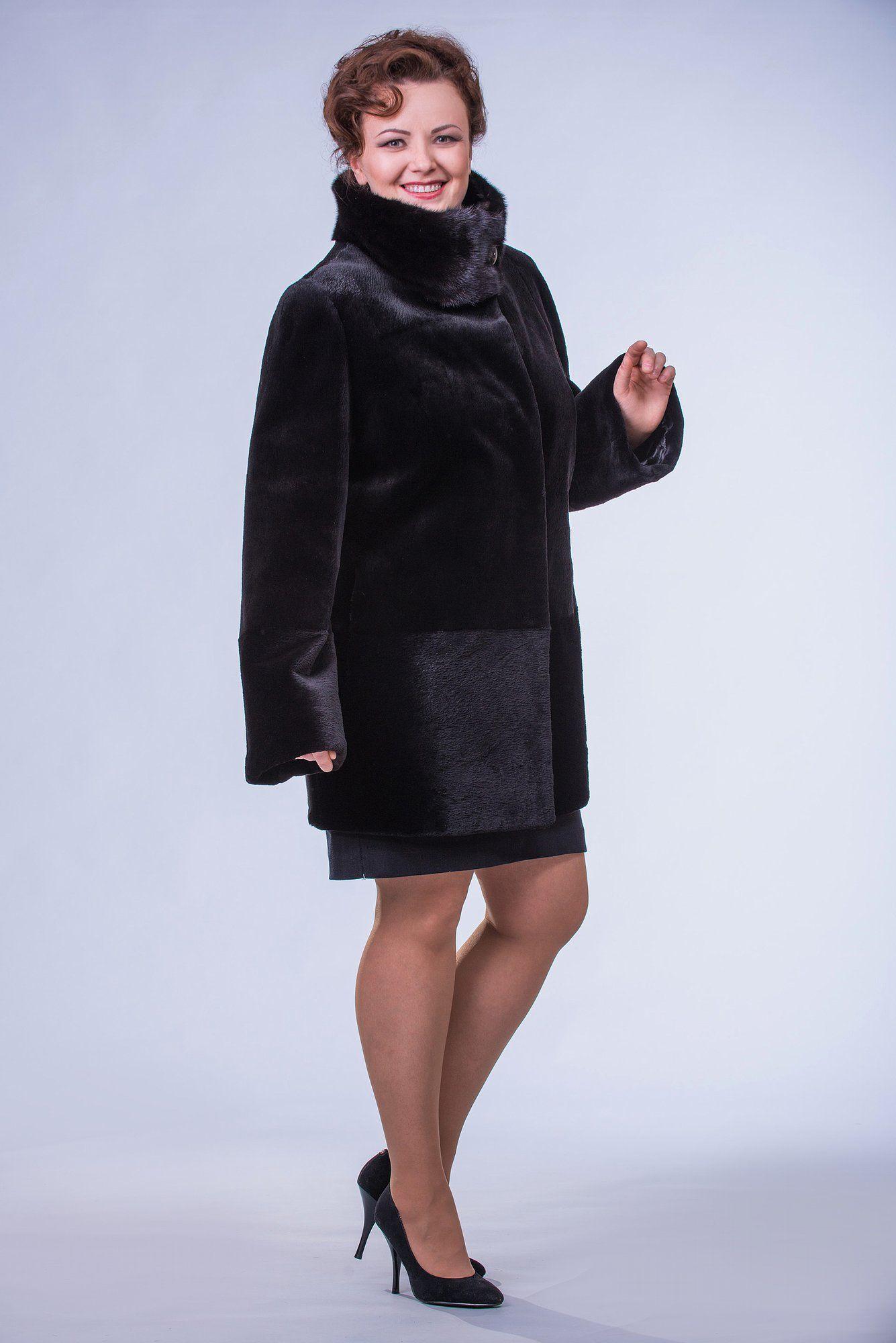 Бобровая шуба воротником стойка из норки фото