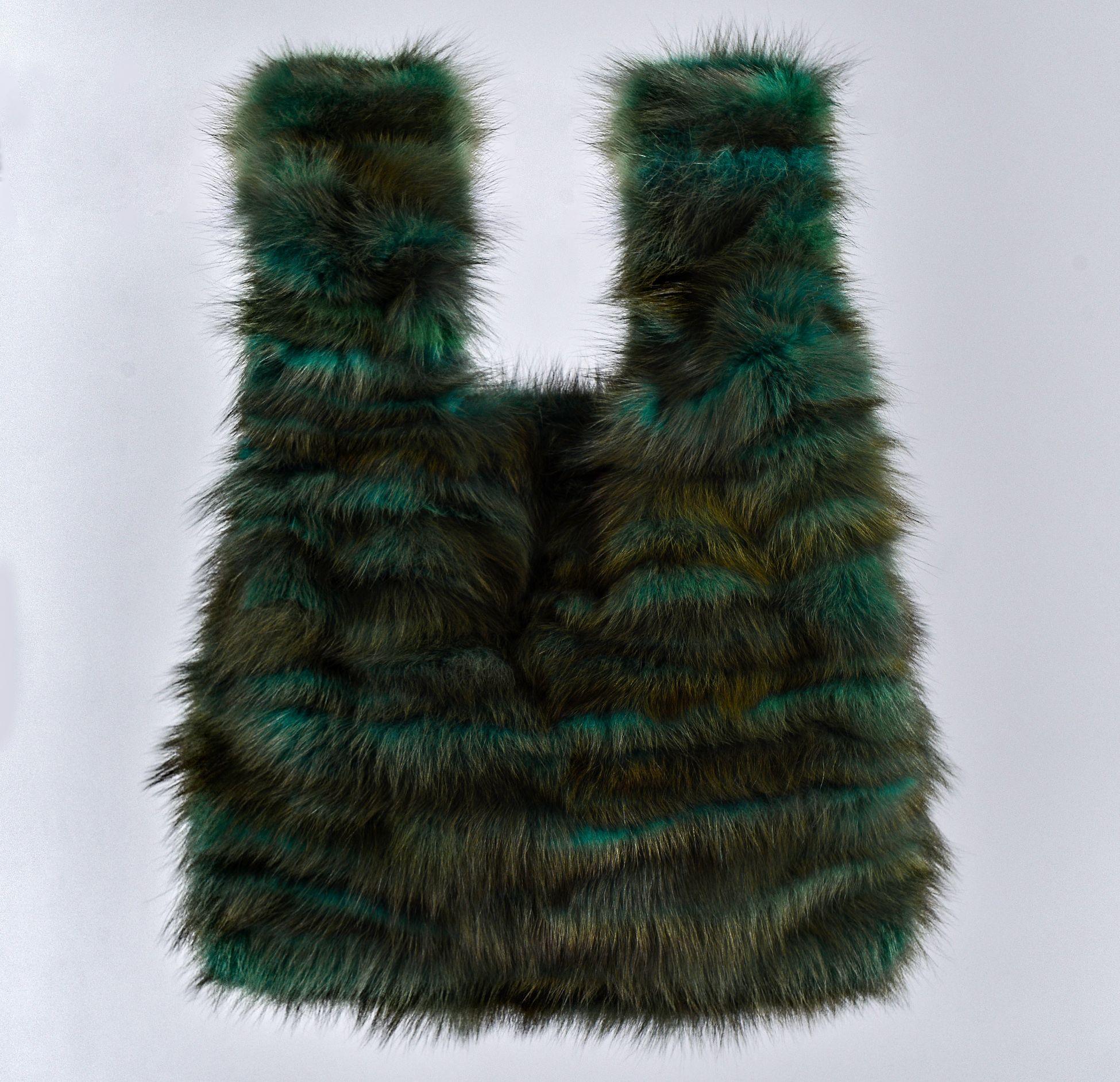 Сумка из натурального меха фото