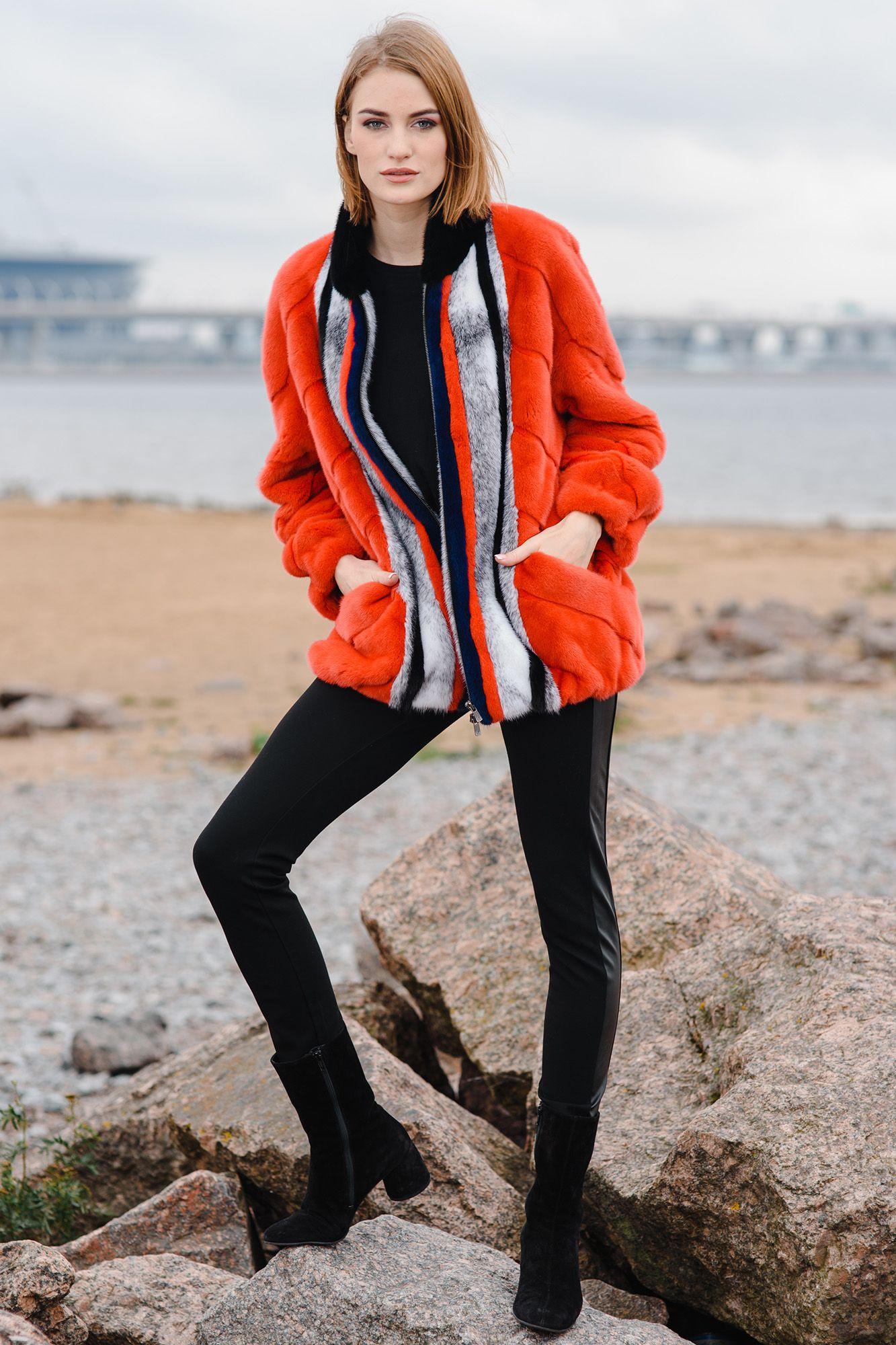 Куртка из норки фото