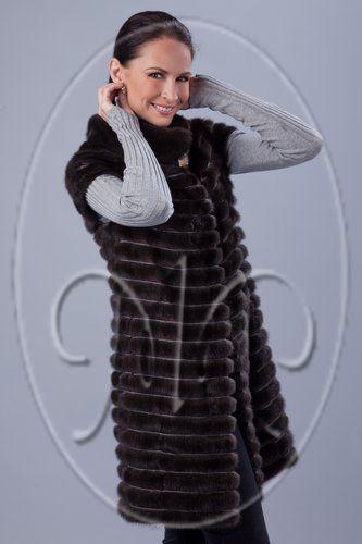 Норковый жилет фото