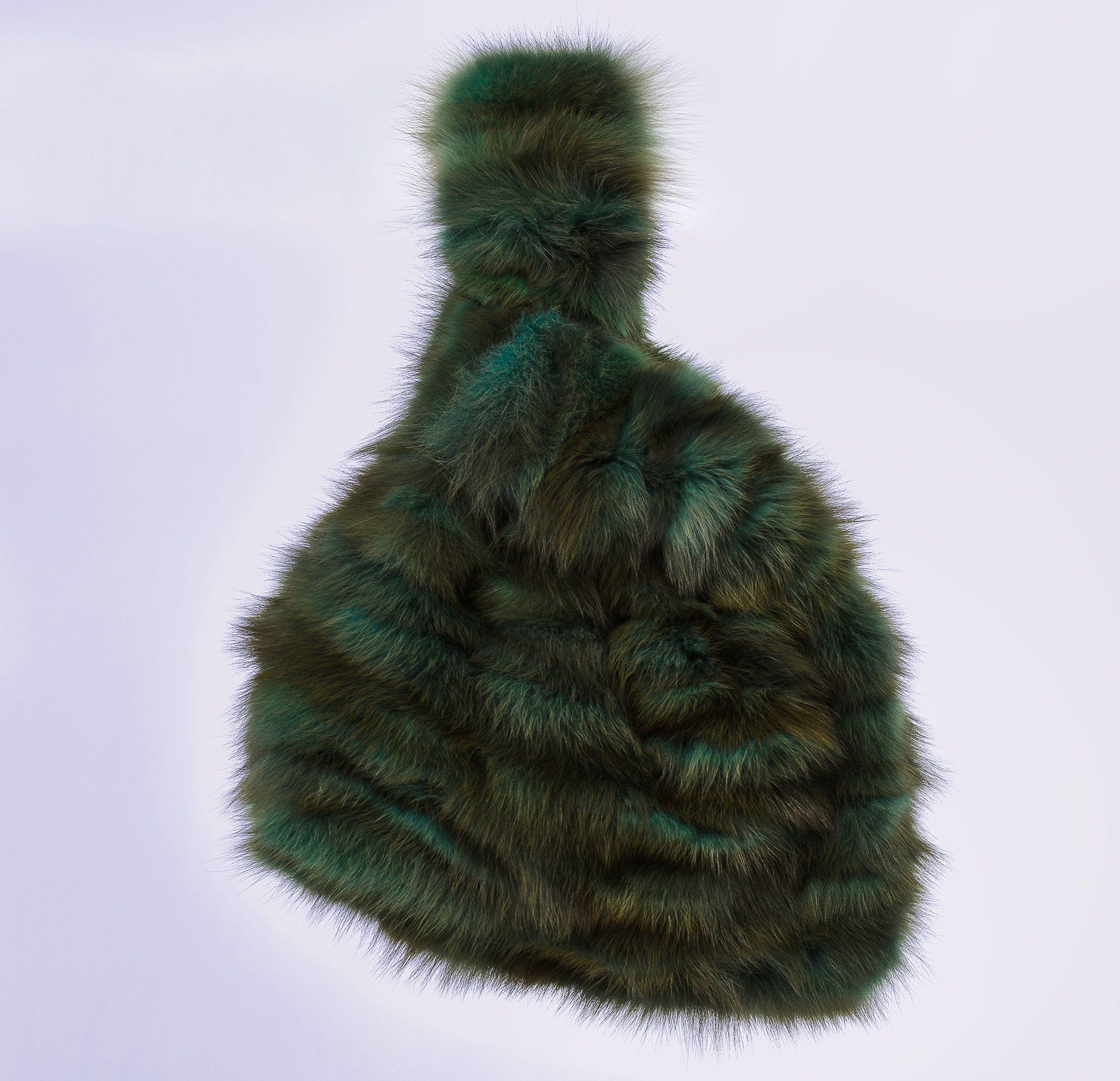 Сумка из натурального меха фото