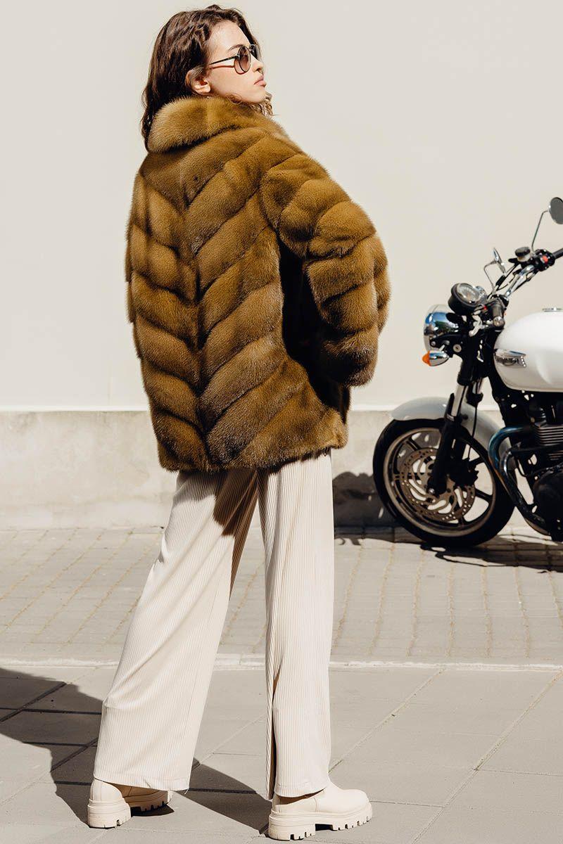 Норковая шуба фото