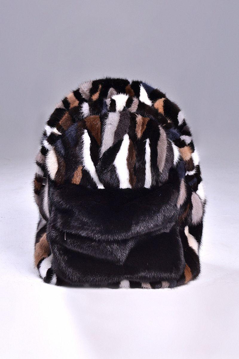 Рюкзак из меха норки фото