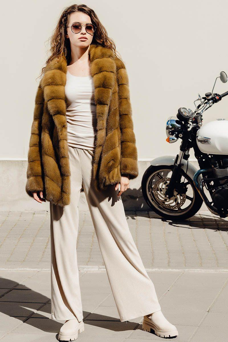 Норковая шуба фото