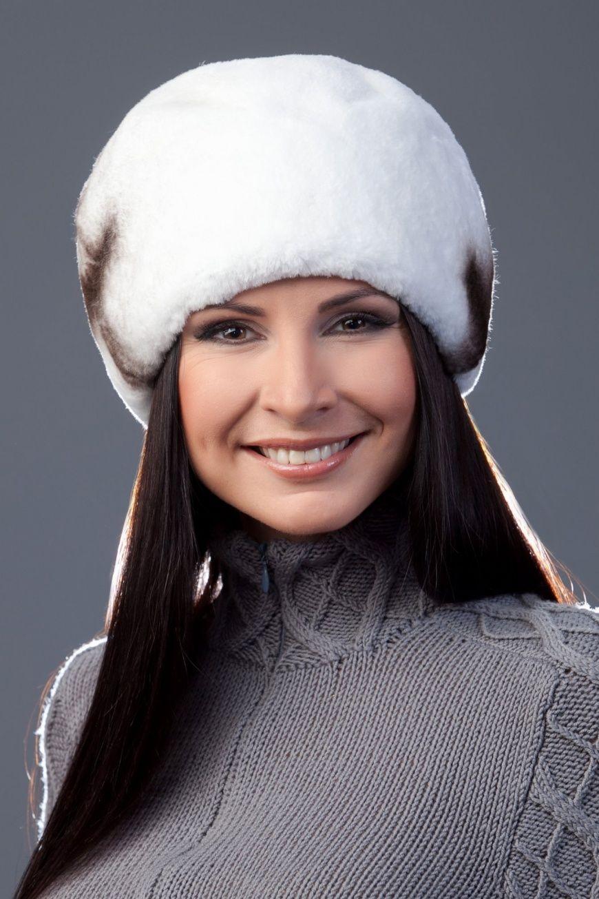 Головной убор из меха кролика фото