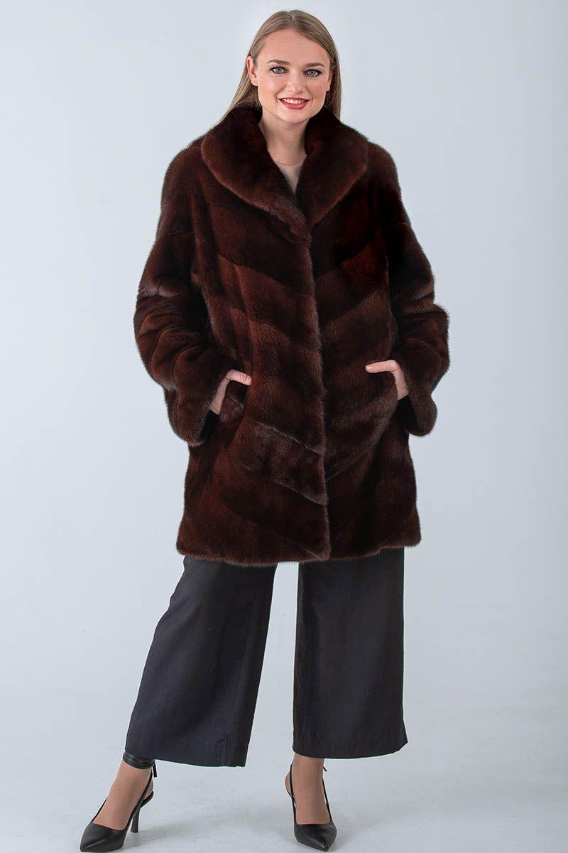 Норковая шуба фото