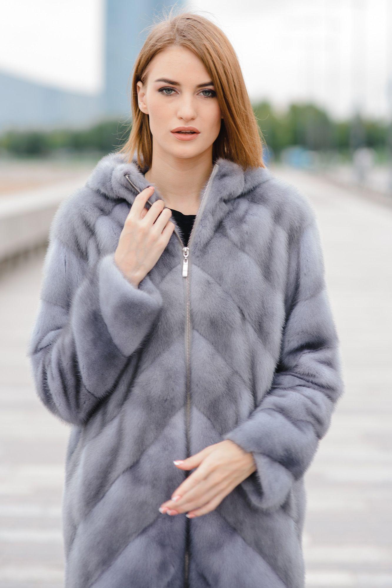 Куртка парка из норки фото