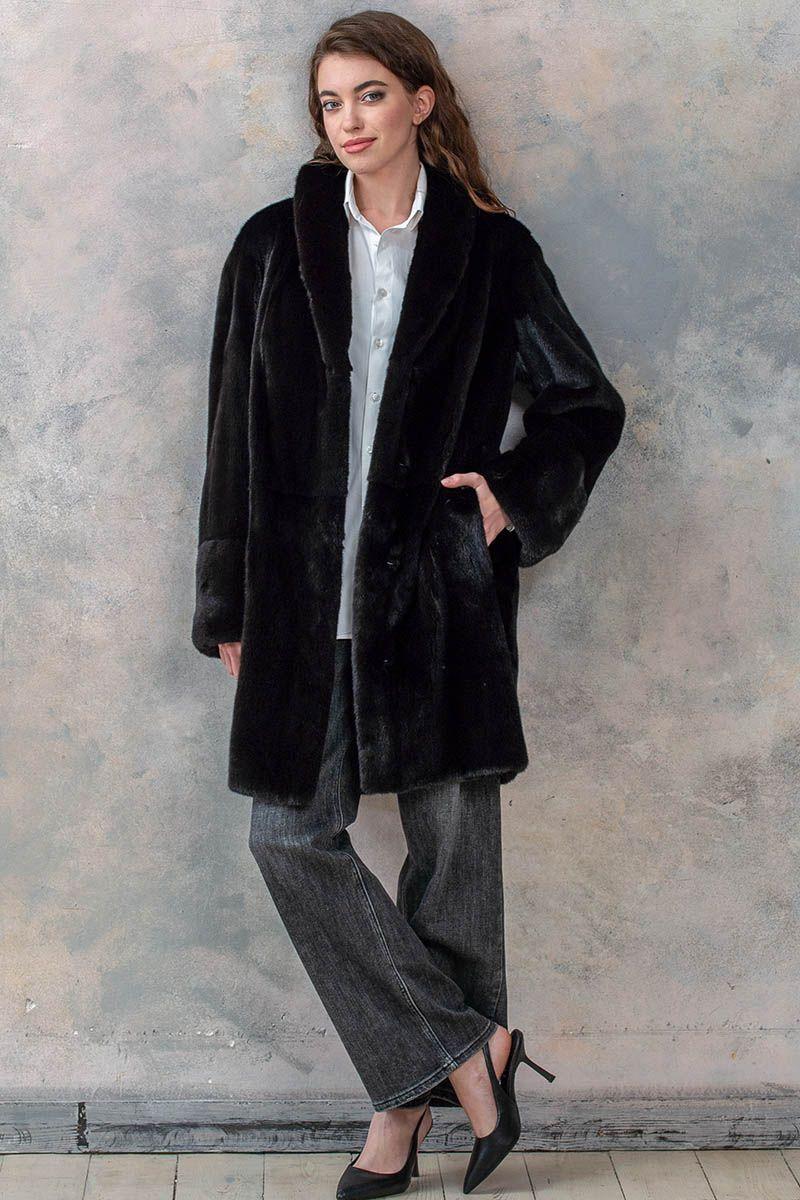 Норковая шуба фото