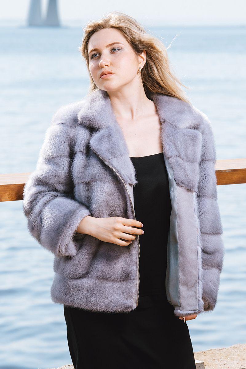 Куртка из норки фото