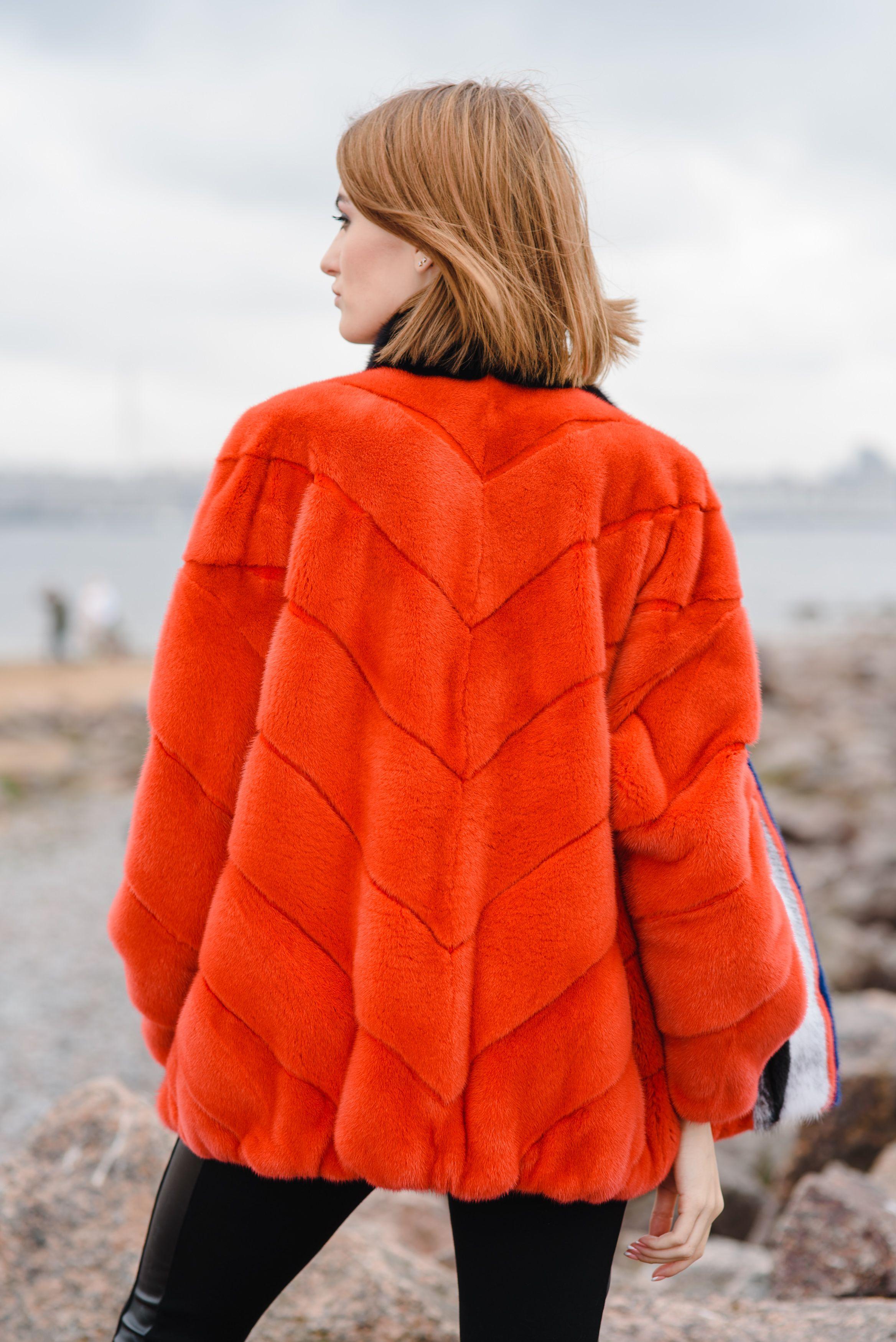 Куртка из норки фото