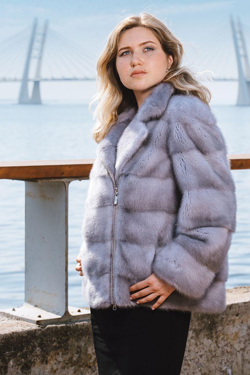 Куртка из норки фото