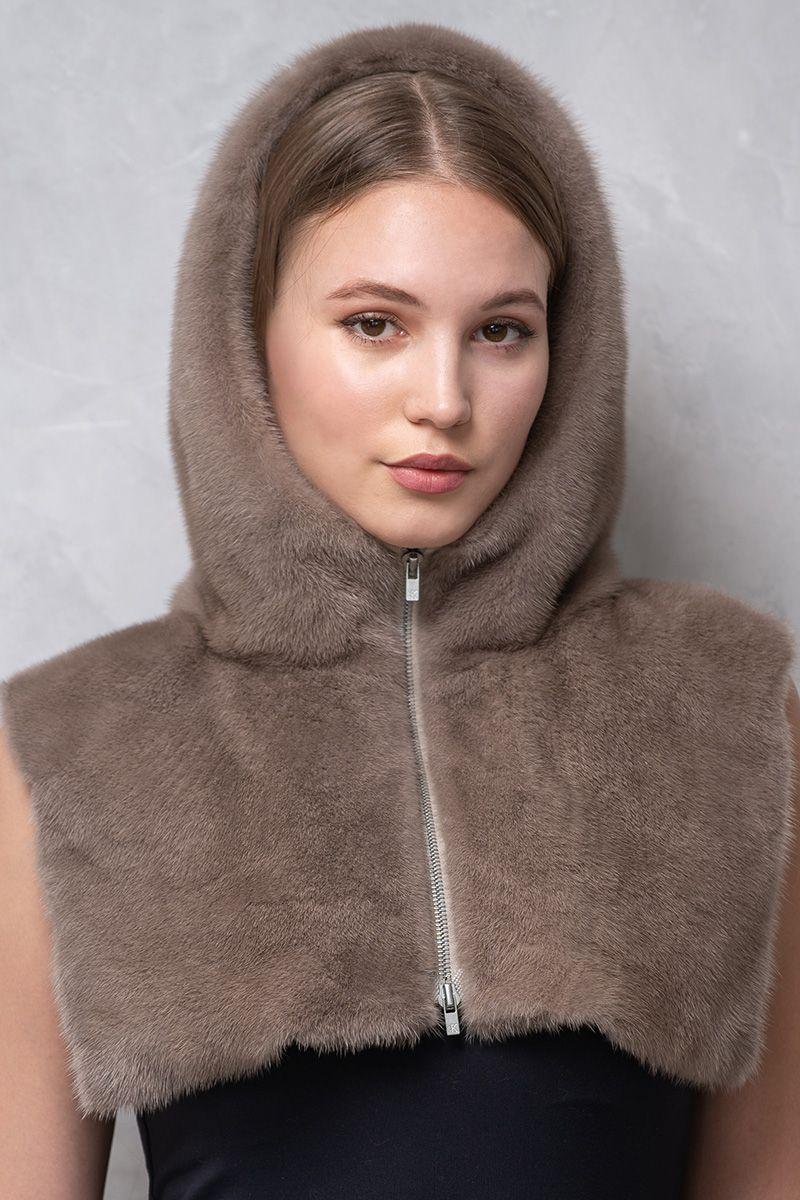 Капор из норки фото