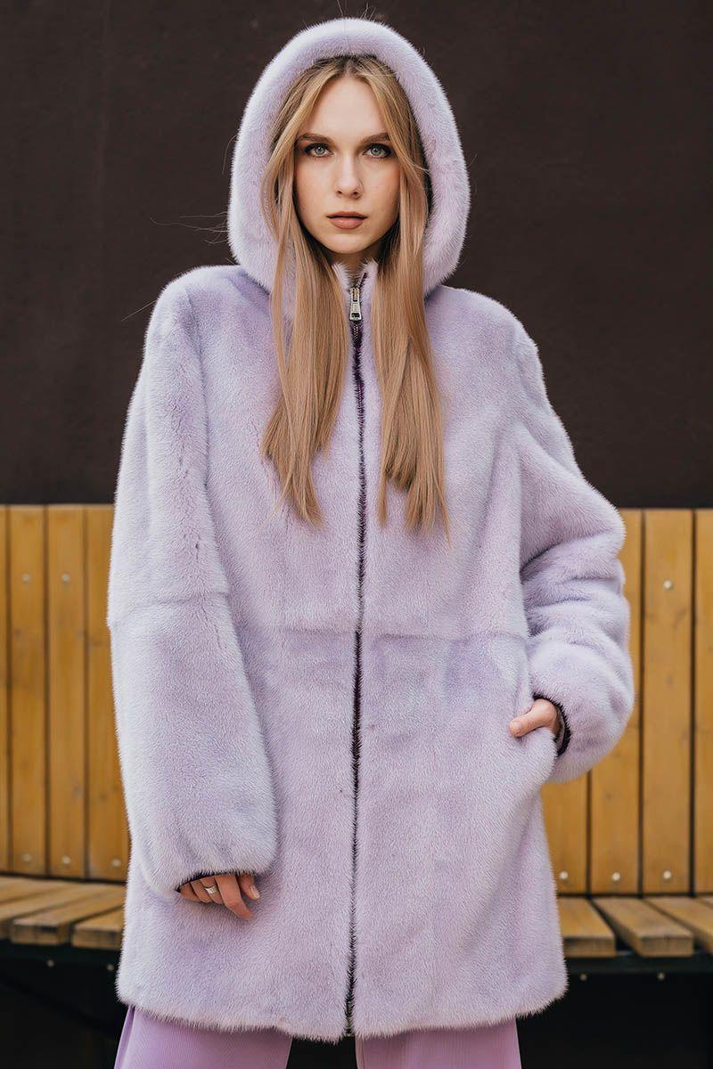 шуба из норки фото