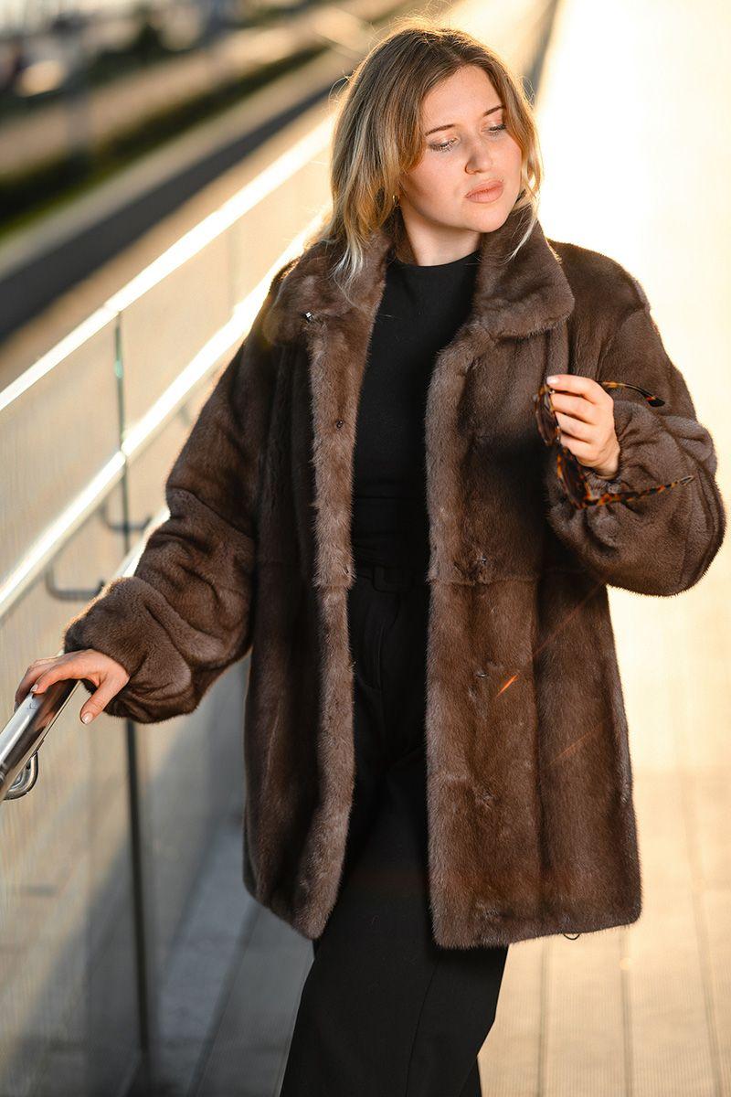 Норковая куртка фото