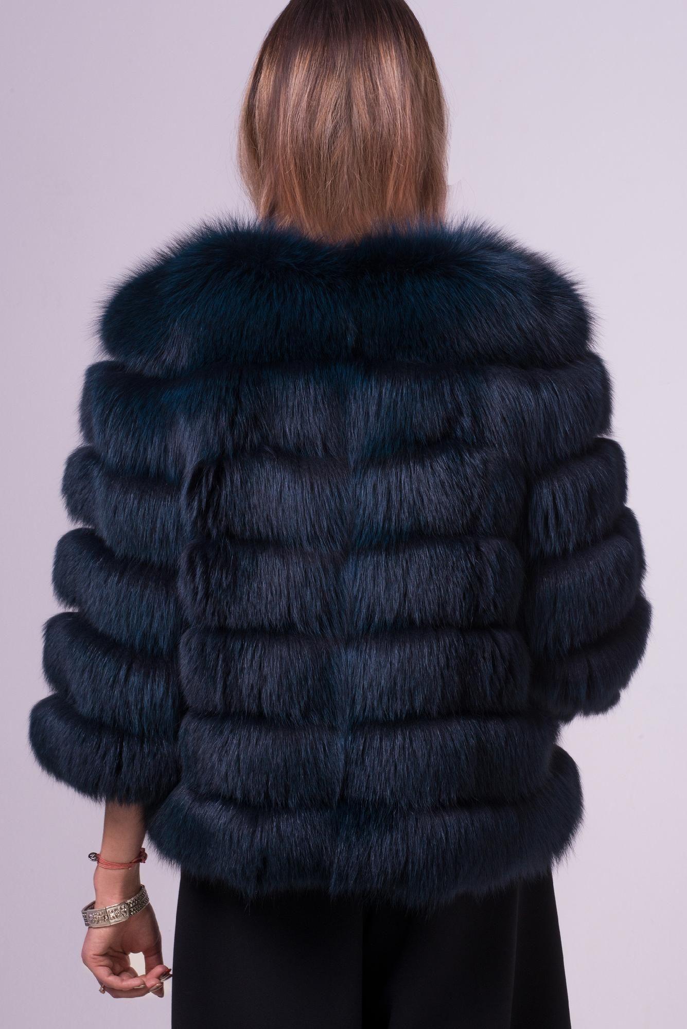 Куртка из меха песца фото