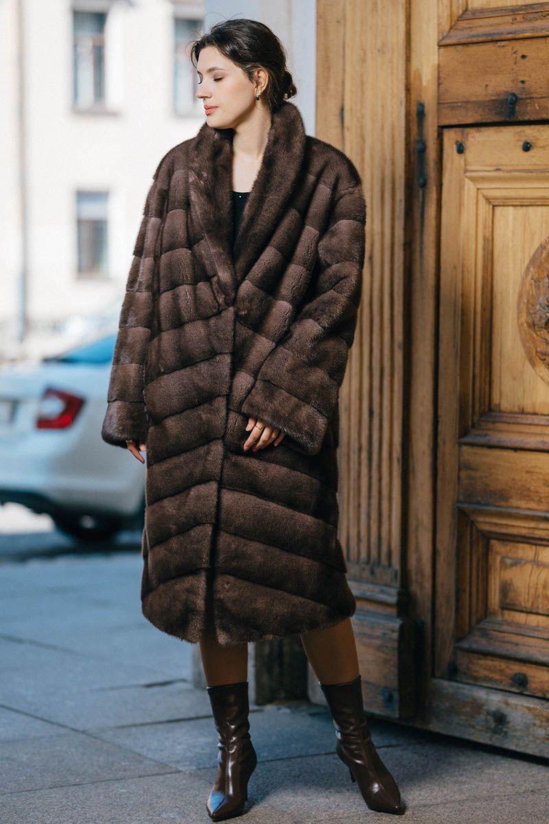 Норковая шуба фото